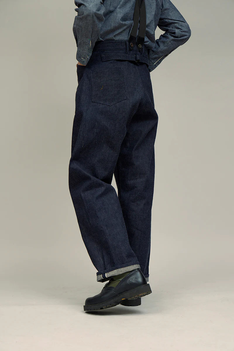 Nigel Cabourn - 30s US ARMY DENIM - INDIGO/GREEN