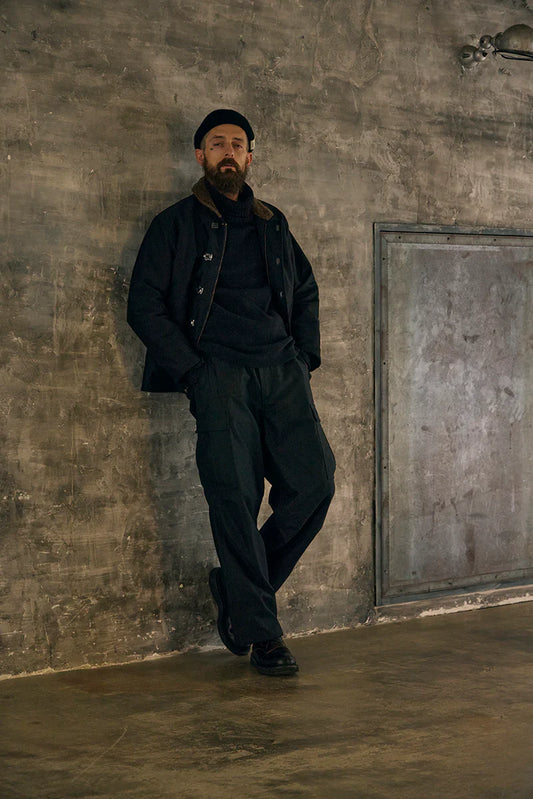Nigel Cabourn - ARMY CARGO PANT - BLACK