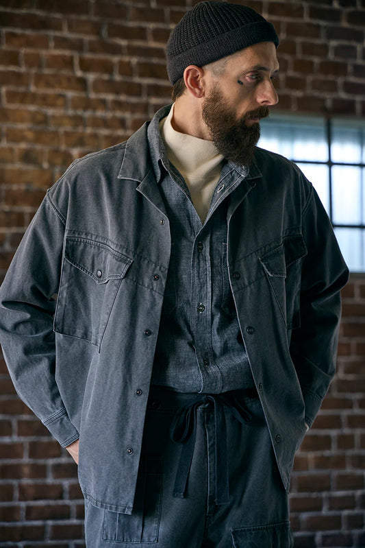 Nigel Cabourn - PARATROOPER SHIRT - PIGMENT