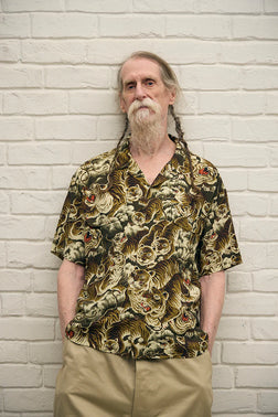 Nigel Cabourn - ALOHA SHIRT - TIGER