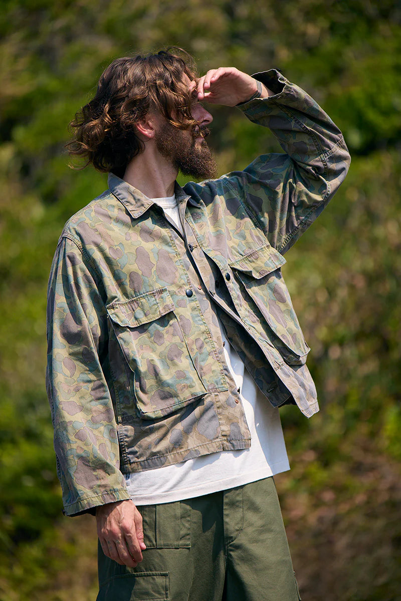 Nigel Cabourn - 40s USMC JACKET - MIX DUCK HUNTER CAMO