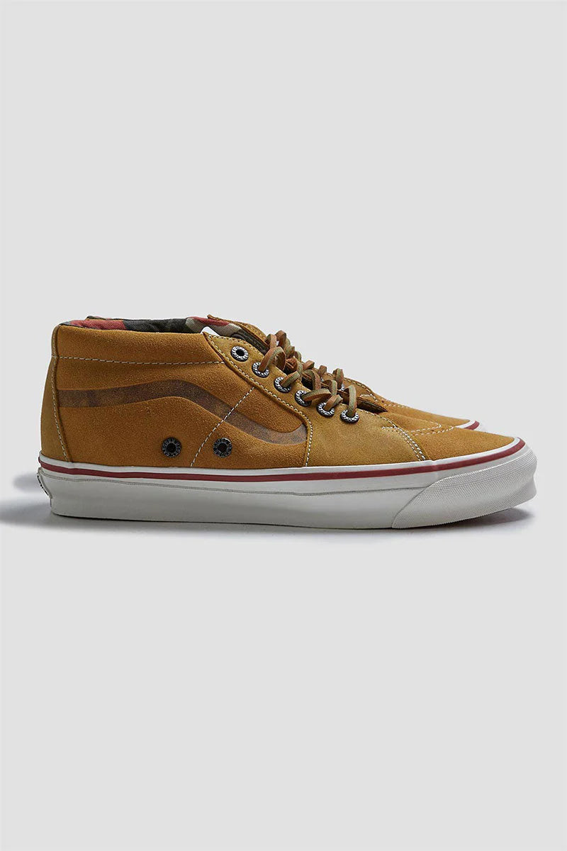 Nigel Cabourn x VAULT by VANS - SK8-Mid LX-Suede - TAN