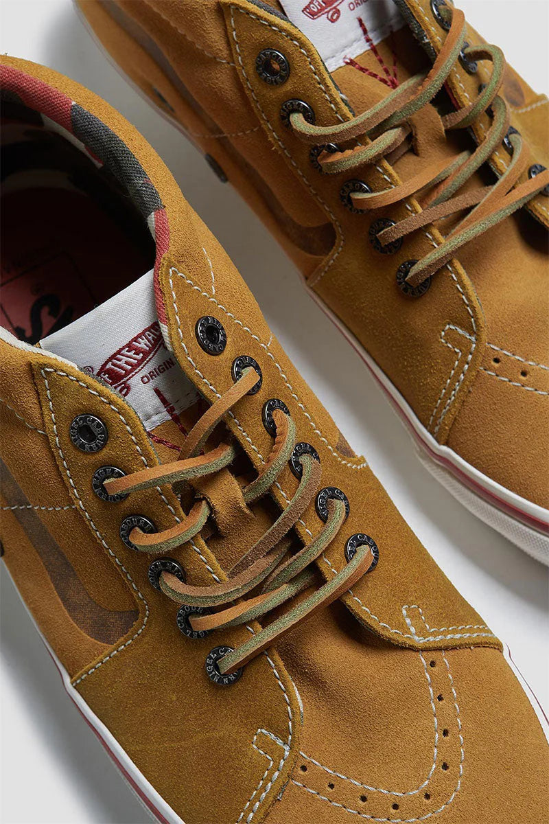 Nigel Cabourn x VAULT by VANS - SK8-Mid LX-Suede - TAN