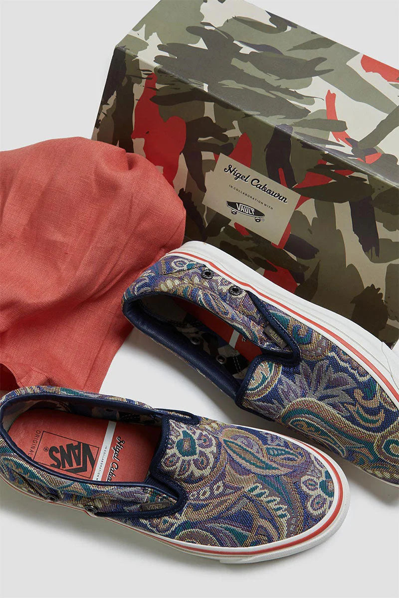 Nigel Cabourn x VAULT by VANS - Classic SlipOnLX - PAISLEY