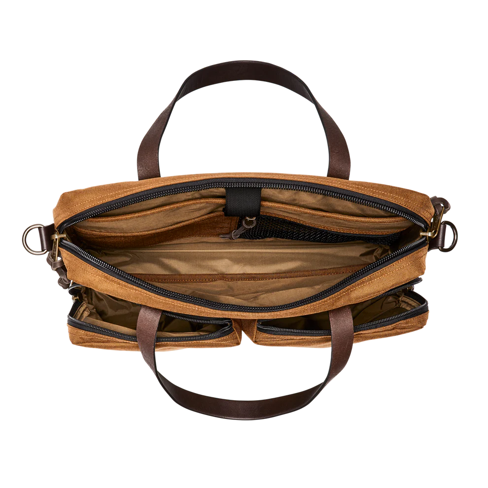 FILSON - DRYDEN BRIEFCASE - WHISKEY