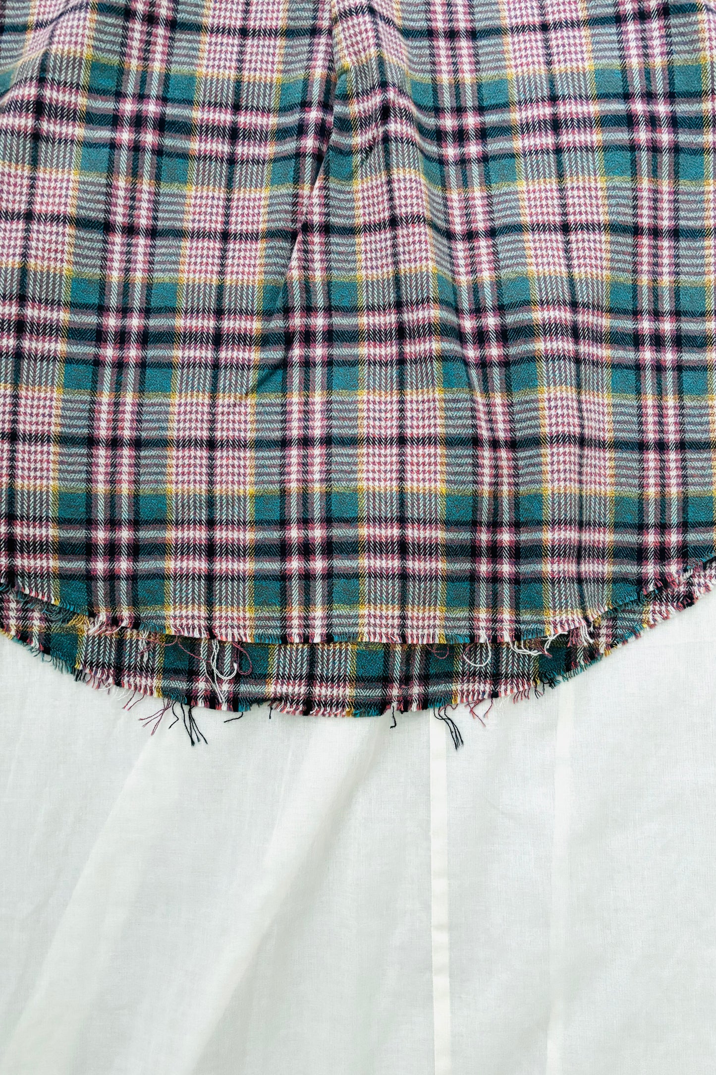 KENNETH FIELD - ROOMY SHIRT Ⅱ NEL CHECK - PINK