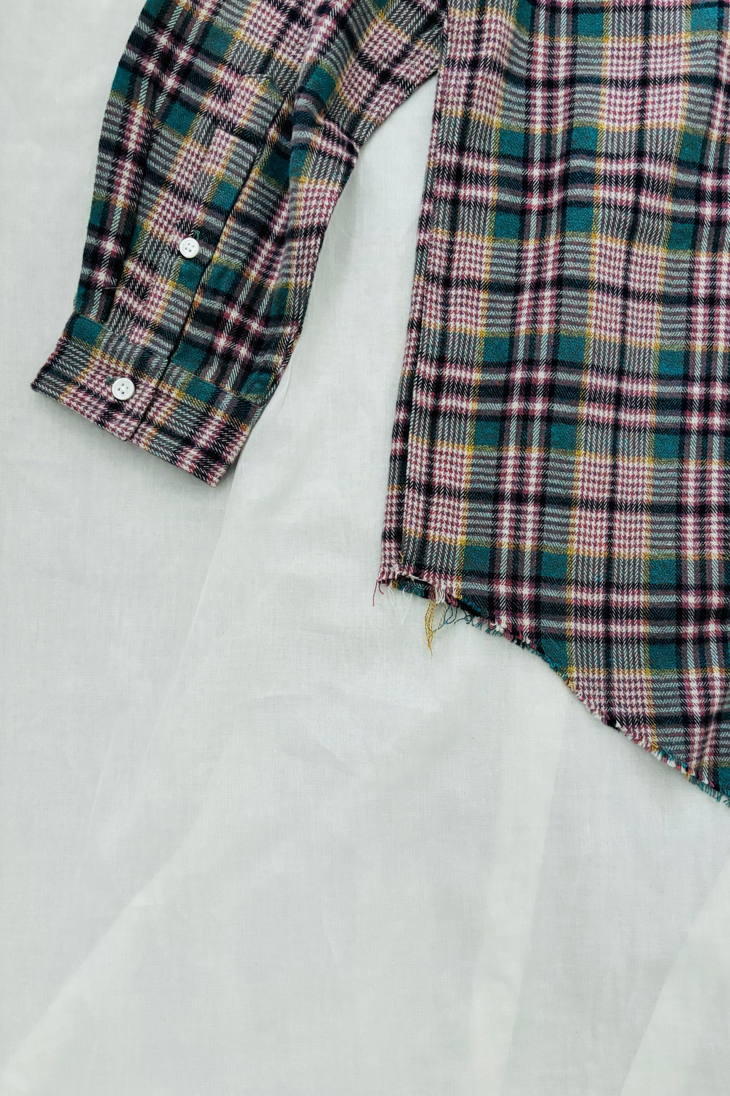 KENNETH FIELD - ROOMY SHIRT Ⅱ NEL CHECK - PINK