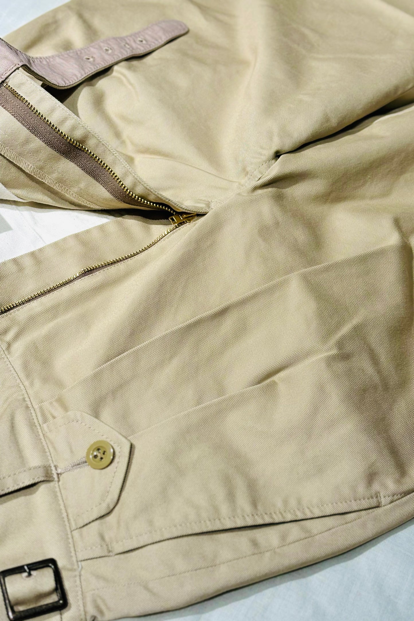 KENNETH FIELD - GURKA Ⅲ TROUSER WEST POINT - KHAKI