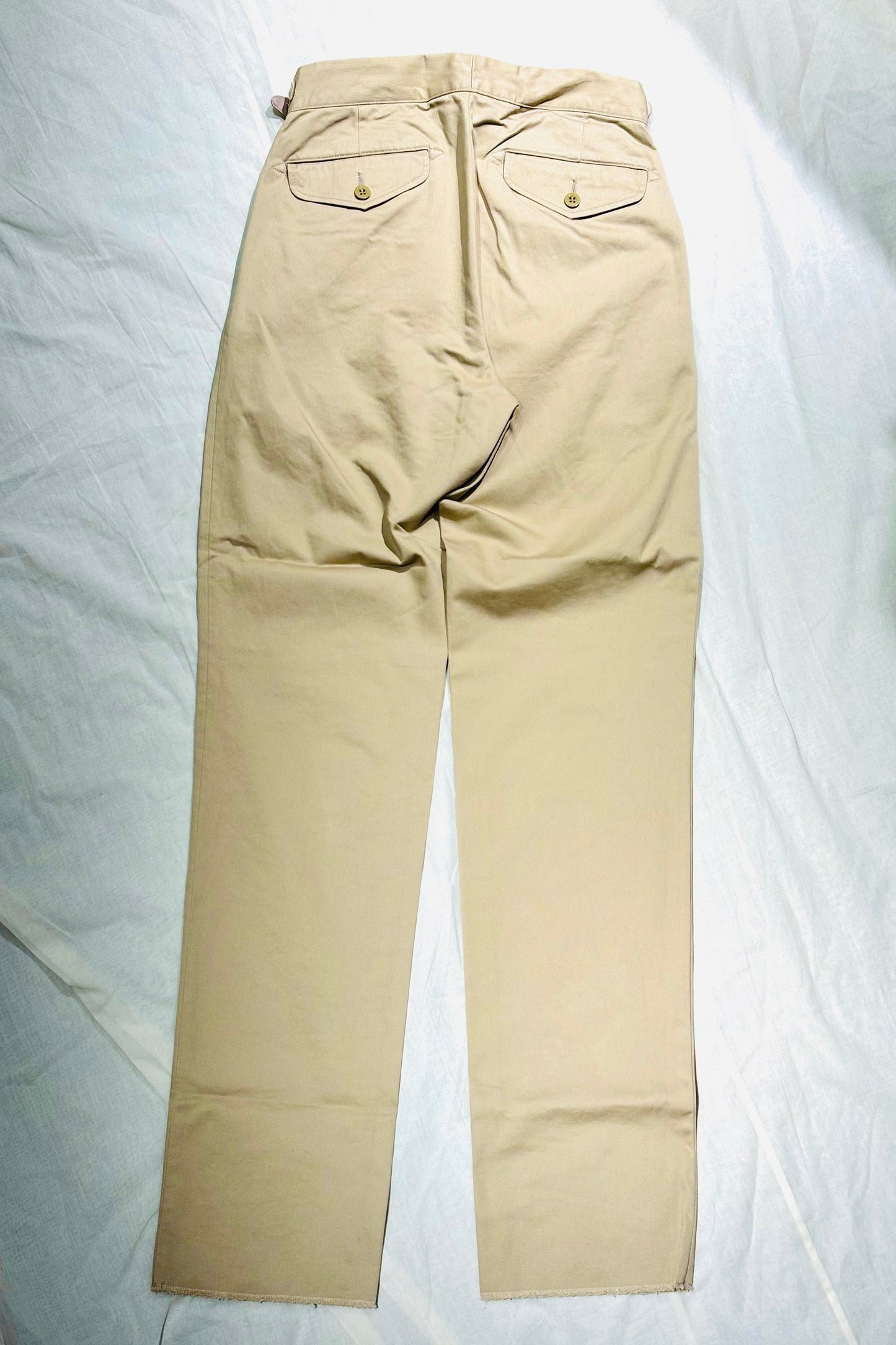 KENNETH FIELD - GURKA Ⅲ TROUSER WEST POINT - KHAKI