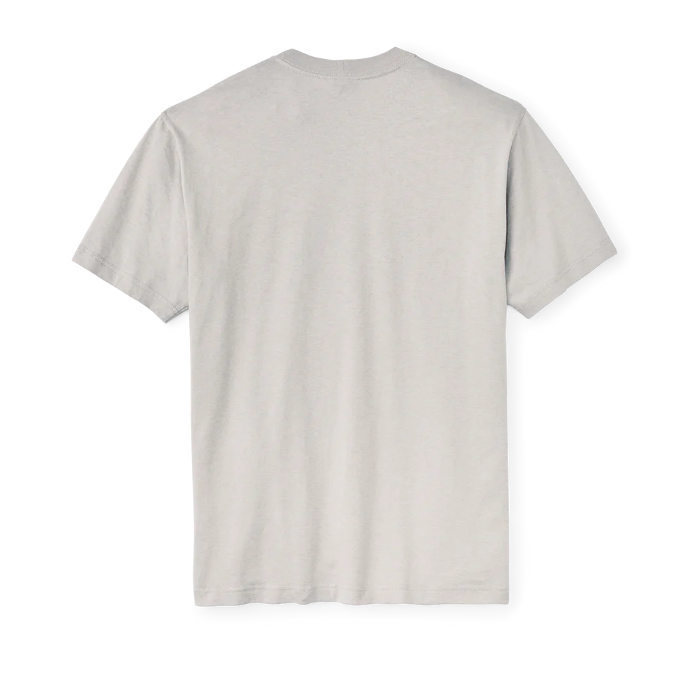 FILSON - FRONTIER GRAPHIC TEE - FOG / FISH STACK