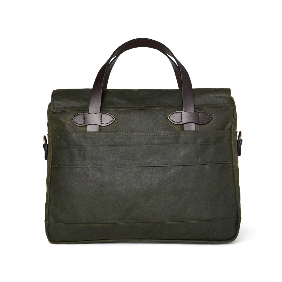FILSON - 24 HOUR TIN CLOTH BRIEFCASE - OTTER GREEN