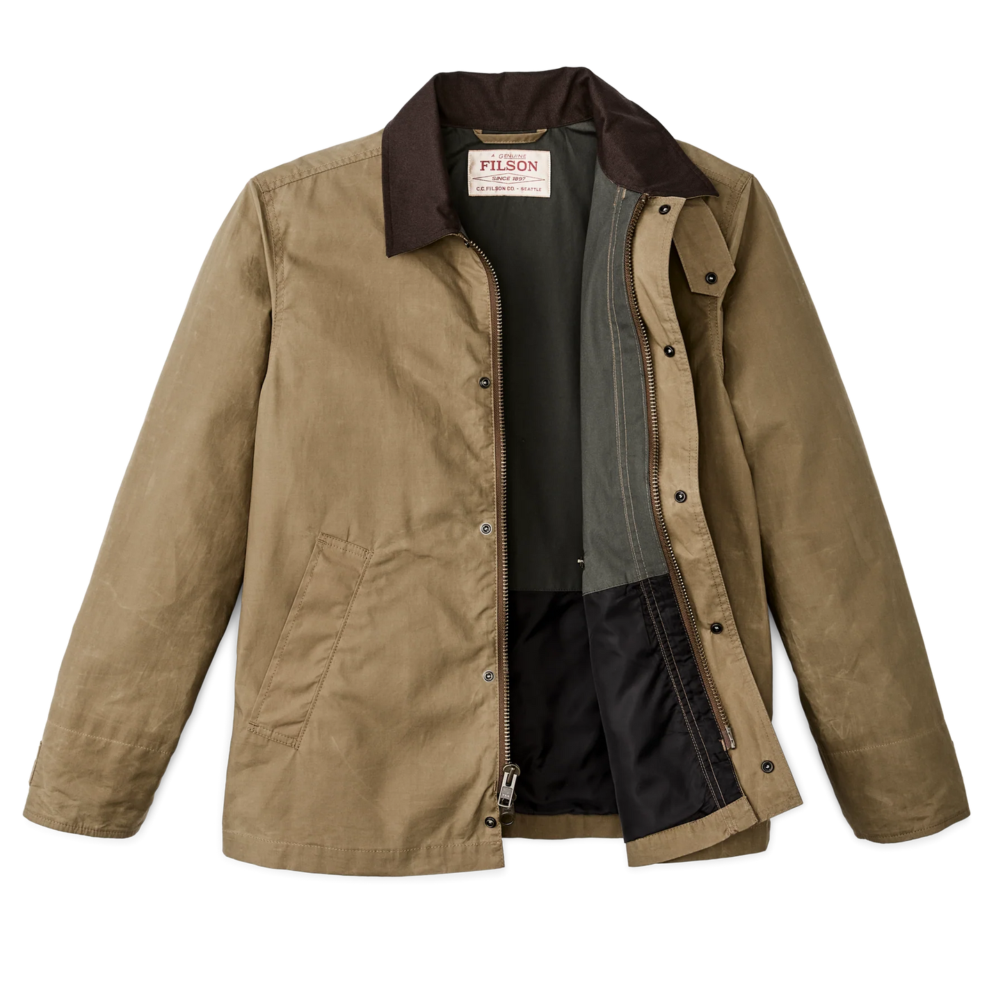 FILSON - RANGER SHORT FIELD JACKET - DARK BEIGE