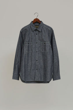 Nigel Cabourn - MEDICAL SHIRT - INDIGO
