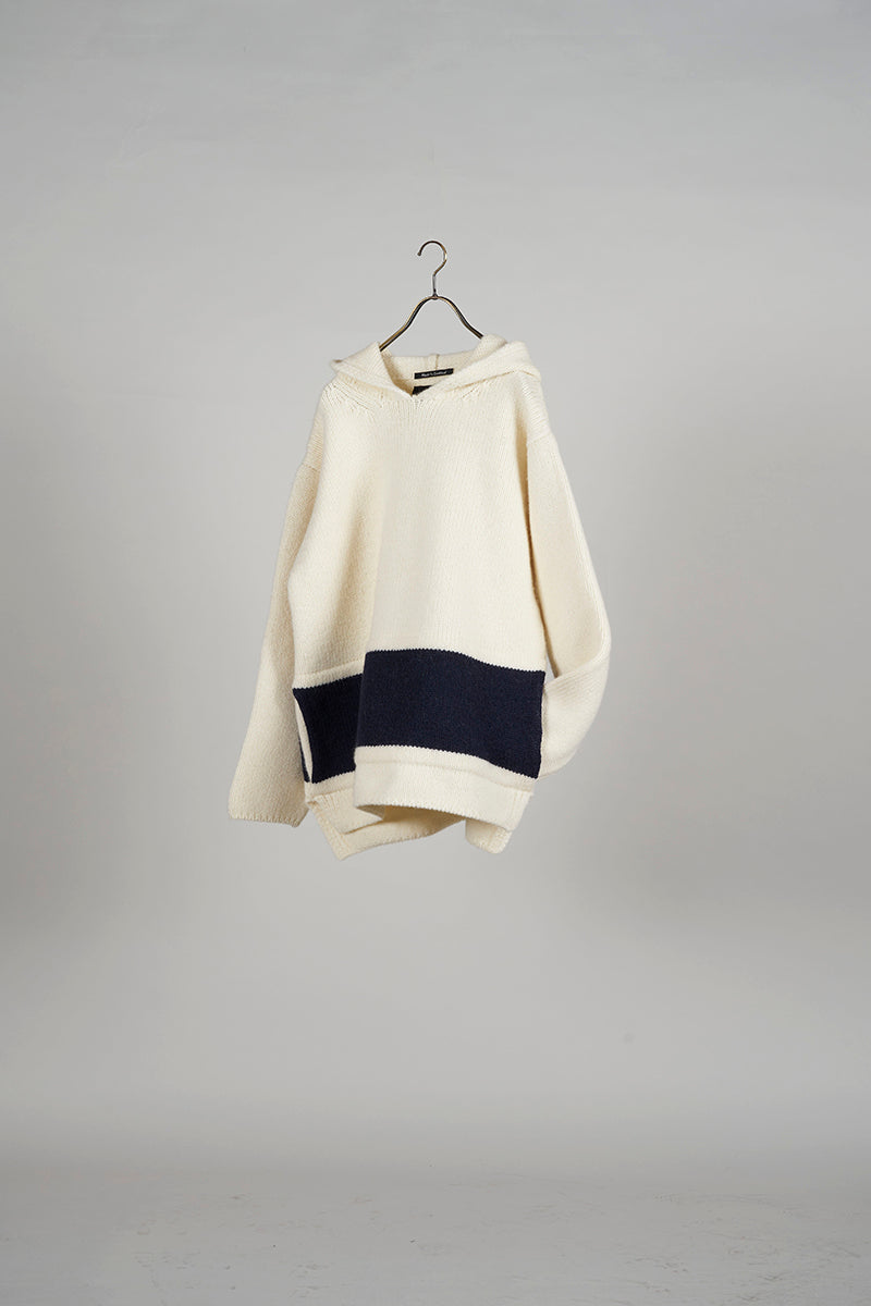 Nigel Cabourn - K-1 FISHERMAN HOODIE - AUTHENTIC LINE