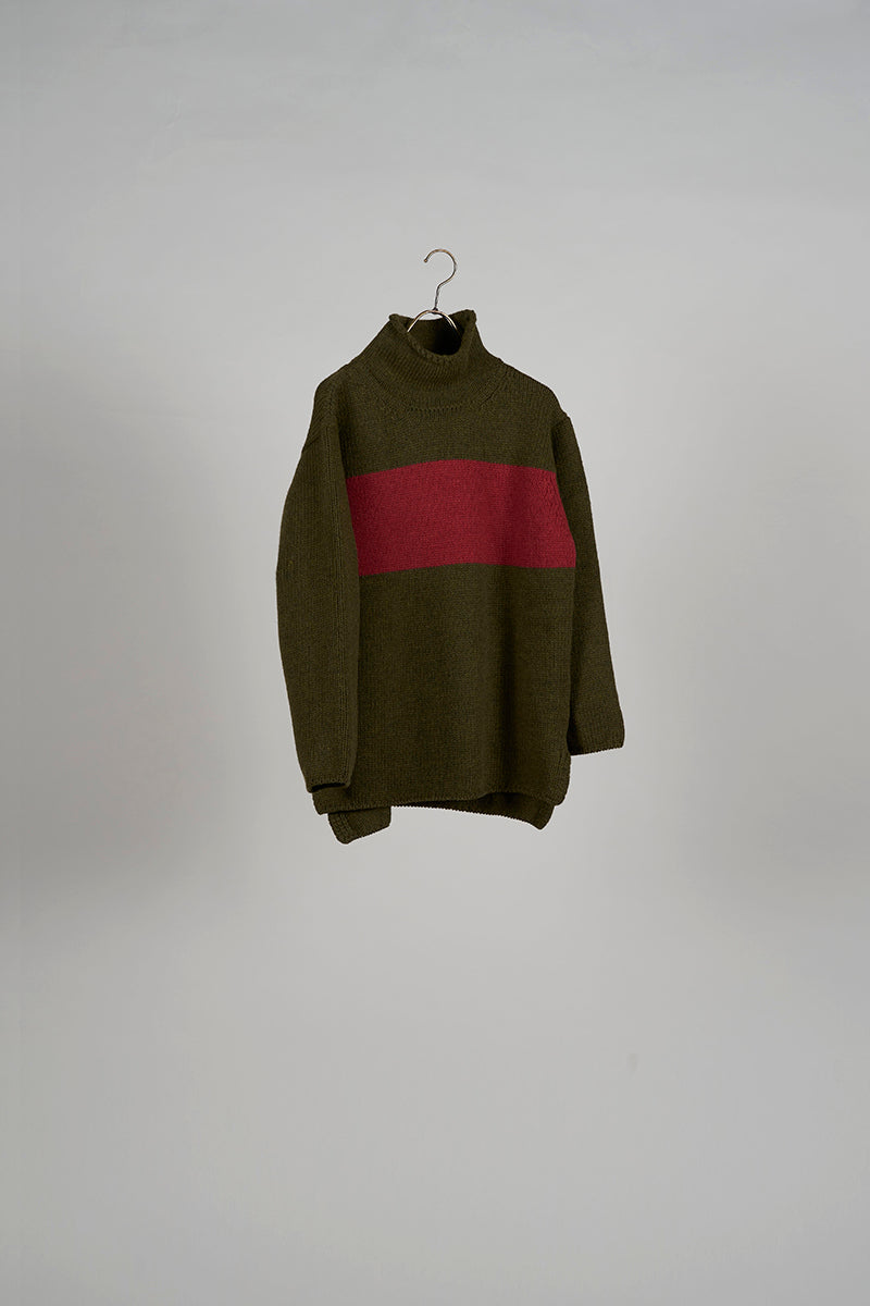 NIGEL CABOURN BRITISH ROLL NECK 46