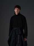 Nigel Cabourn - K-3 SOLID WOOL ROLL NECK - AUTHENTIC LINE