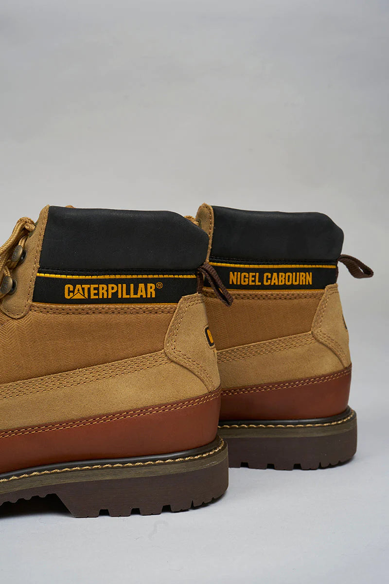 Nigel Cabourn × CAT FOOTWEAR - UTAH - CANVAS+FULL GRAIN LEATHER