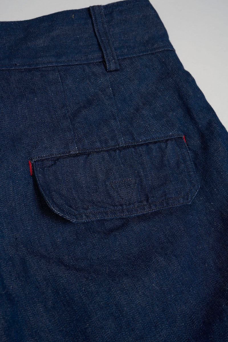 Nigel Cabourn - CC22 2TACK PANT - COTTON LINEN DENIM