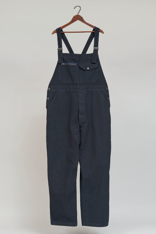 Nigel Cabourn LYBRO - P53 LYBRO DUNGAREE - COTTON BROKEN TWILL FABRIC