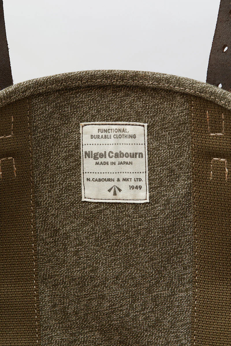 Nigel Cabourn - SWISS ARMY RUCKSACK - PEAT LABEL