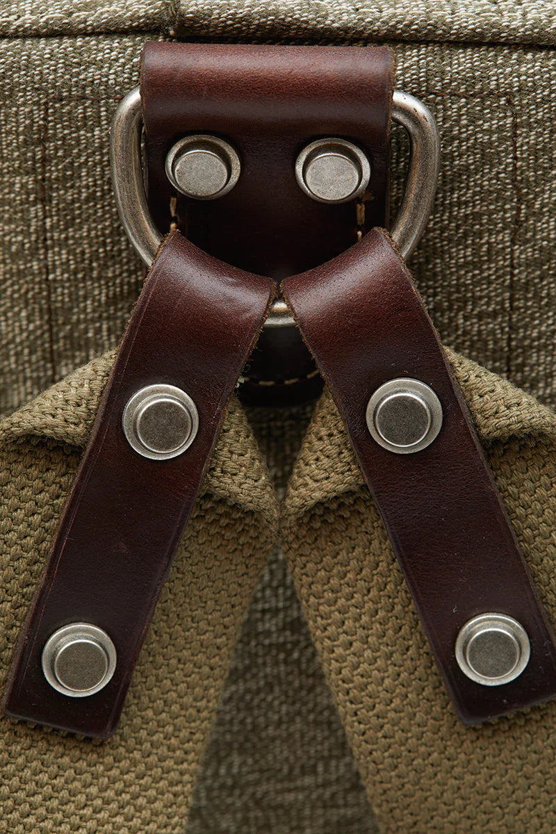 Nigel Cabourn - SWISS ARMY RUCKSACK - PEAT LABEL