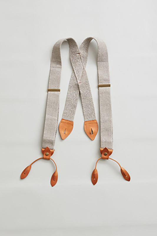 Nigel Cabourn - US ARMY SUSPENDER - LINEN