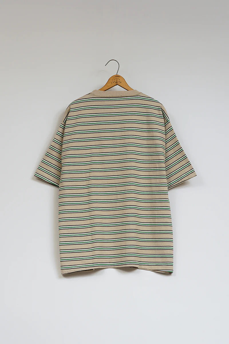 久々のボーダー》BRITISH ARMY BORDER SHIRT - 14.1OZ SLAB