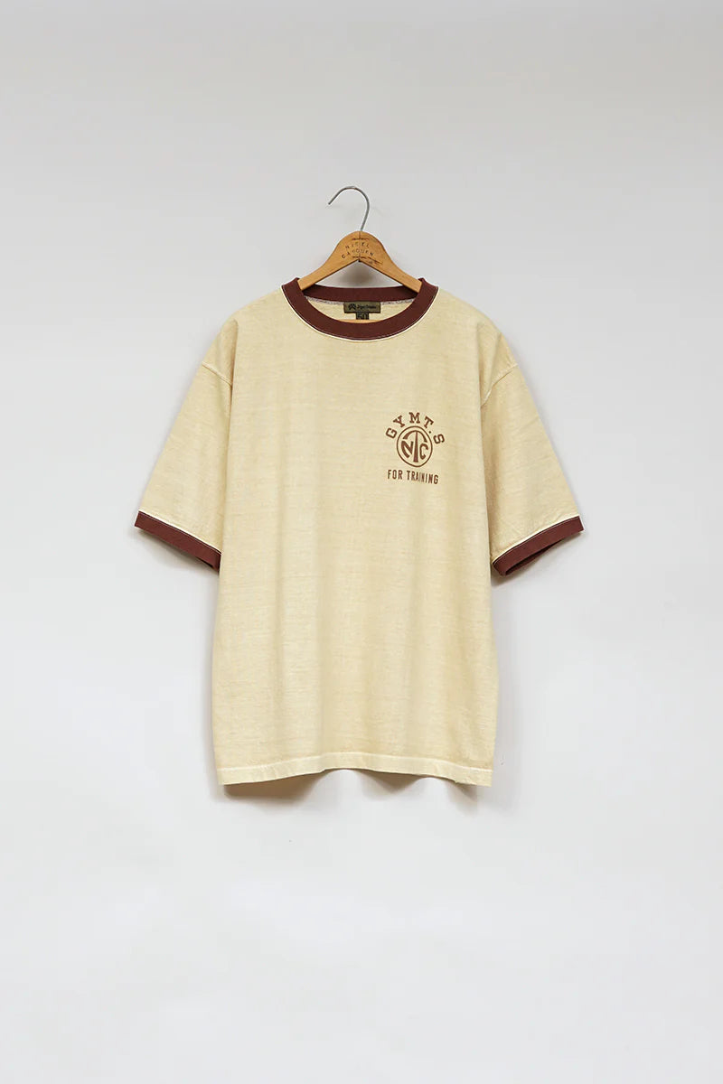 ナイジェル・ケーボン/Nigel Cabourn - リンガーTシャツ/7.8oz RINGER TEE - BLUE & YELLOW –  1415+2 ONE FOUR ONE SEVEN