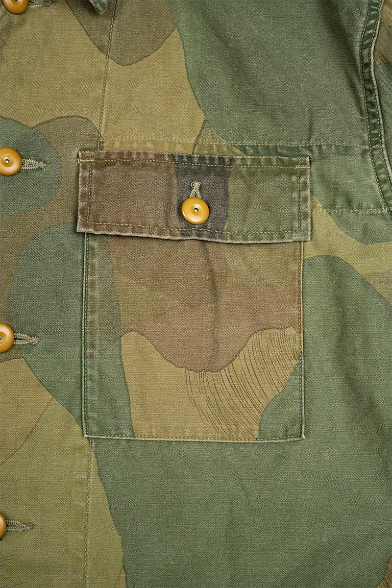 Nigel Cabourn - FRENCH WORK SHORT JACKET - FADE CAMO