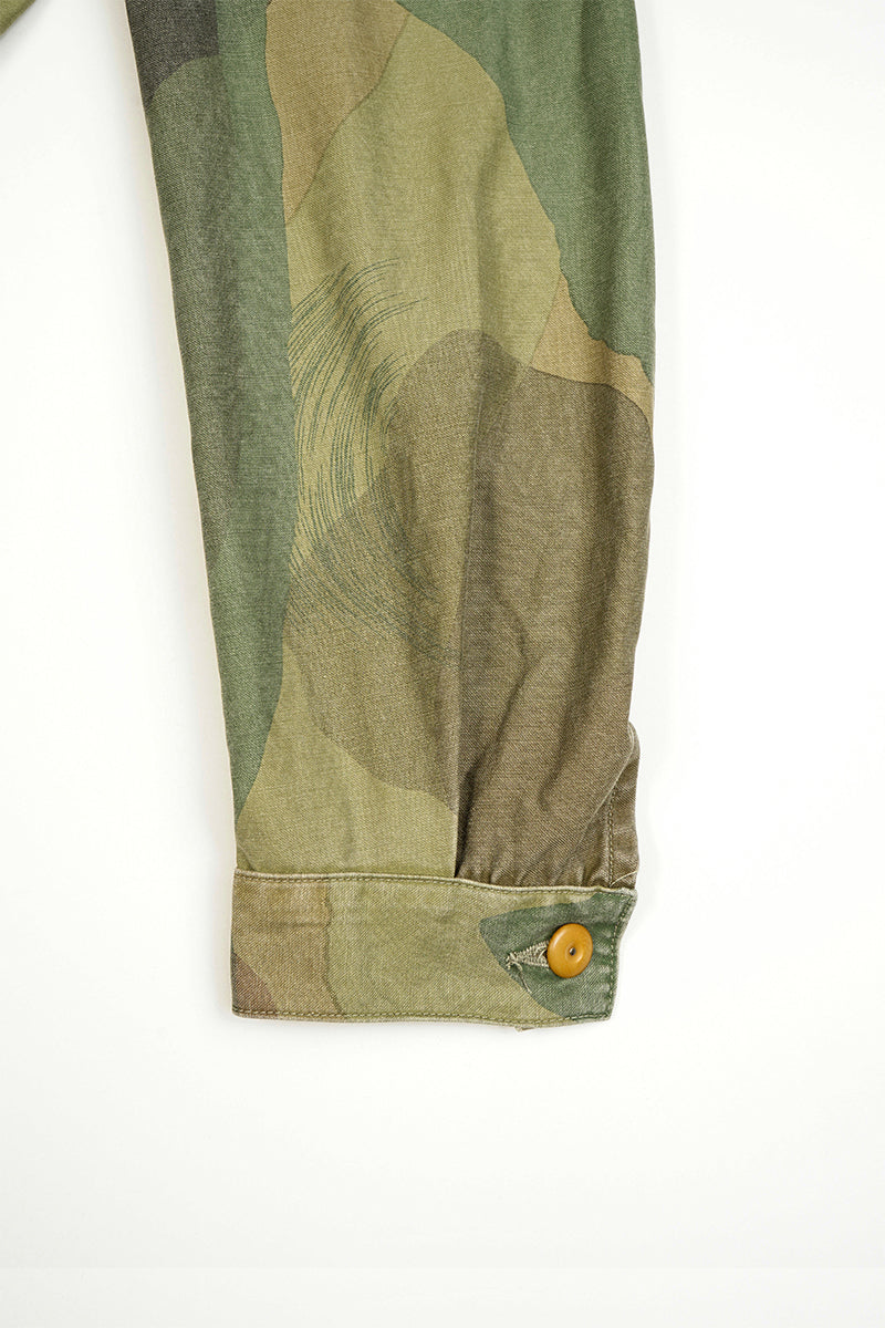 Nigel Cabourn - FRENCH WORK SHORT JACKET - FADE CAMO