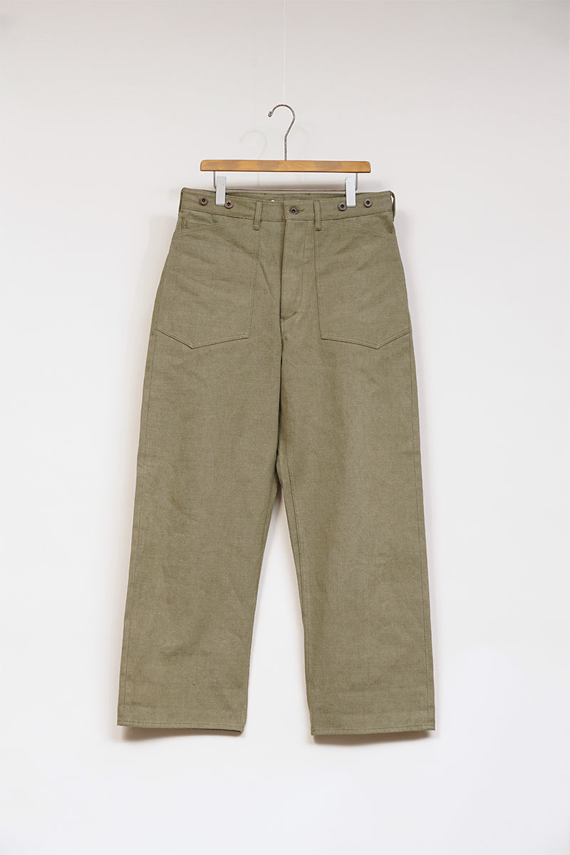 Nigel Cabourn - 30s US ARMY DENIM - INDIGO/GREEN