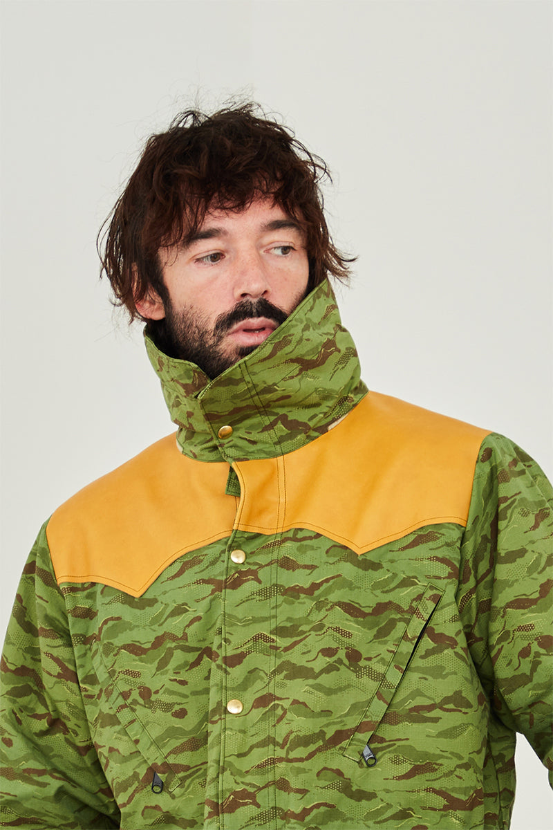 Nigel Cabourn × Rocky Mountain Featherbed - MOUNTAIN PARKA MOUNTAIN CAMO