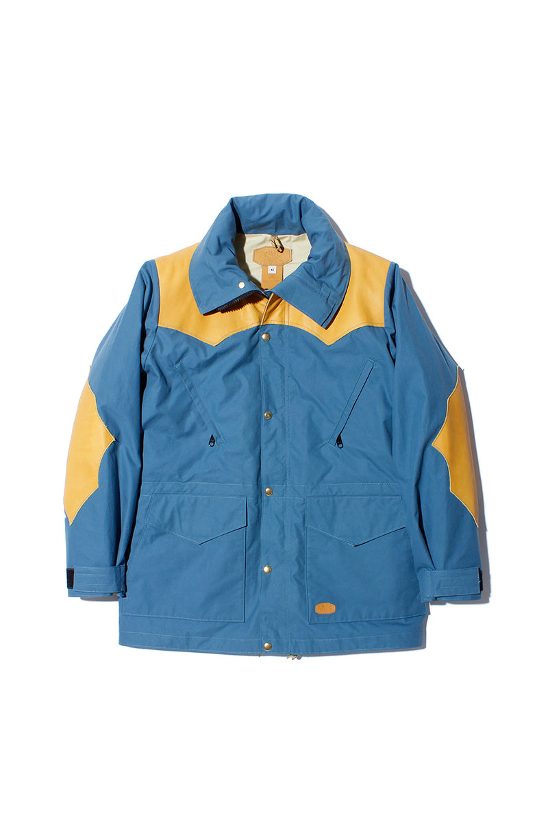 Nigel Cabourn × Rocky Mountain Featherbed - MOUNTAIN PARKA DRY WAX