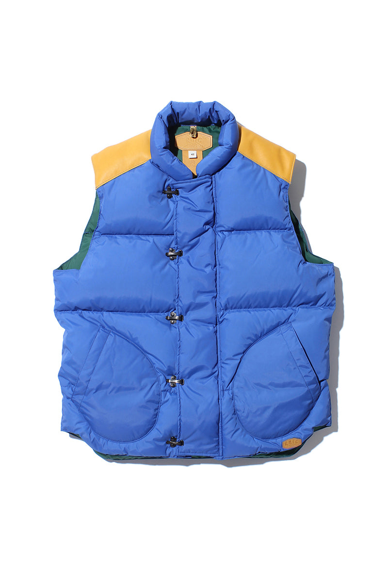 Nigel Cabourn × Rocky Mountain Featherbed - DOWN VEST - CLIP