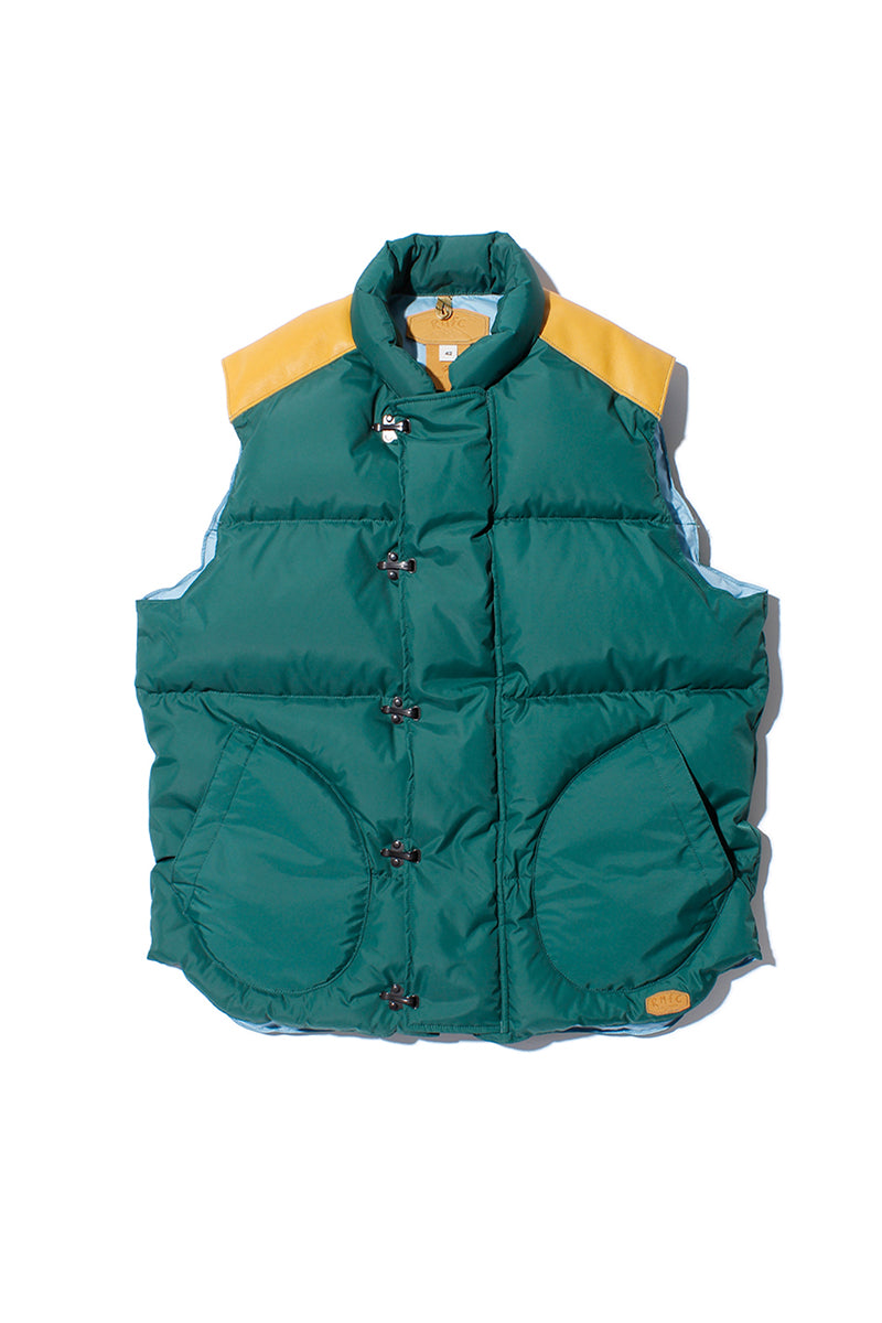 Nigel Cabourn × Rocky Mountain Featherbed - DOWN VEST - CLIP