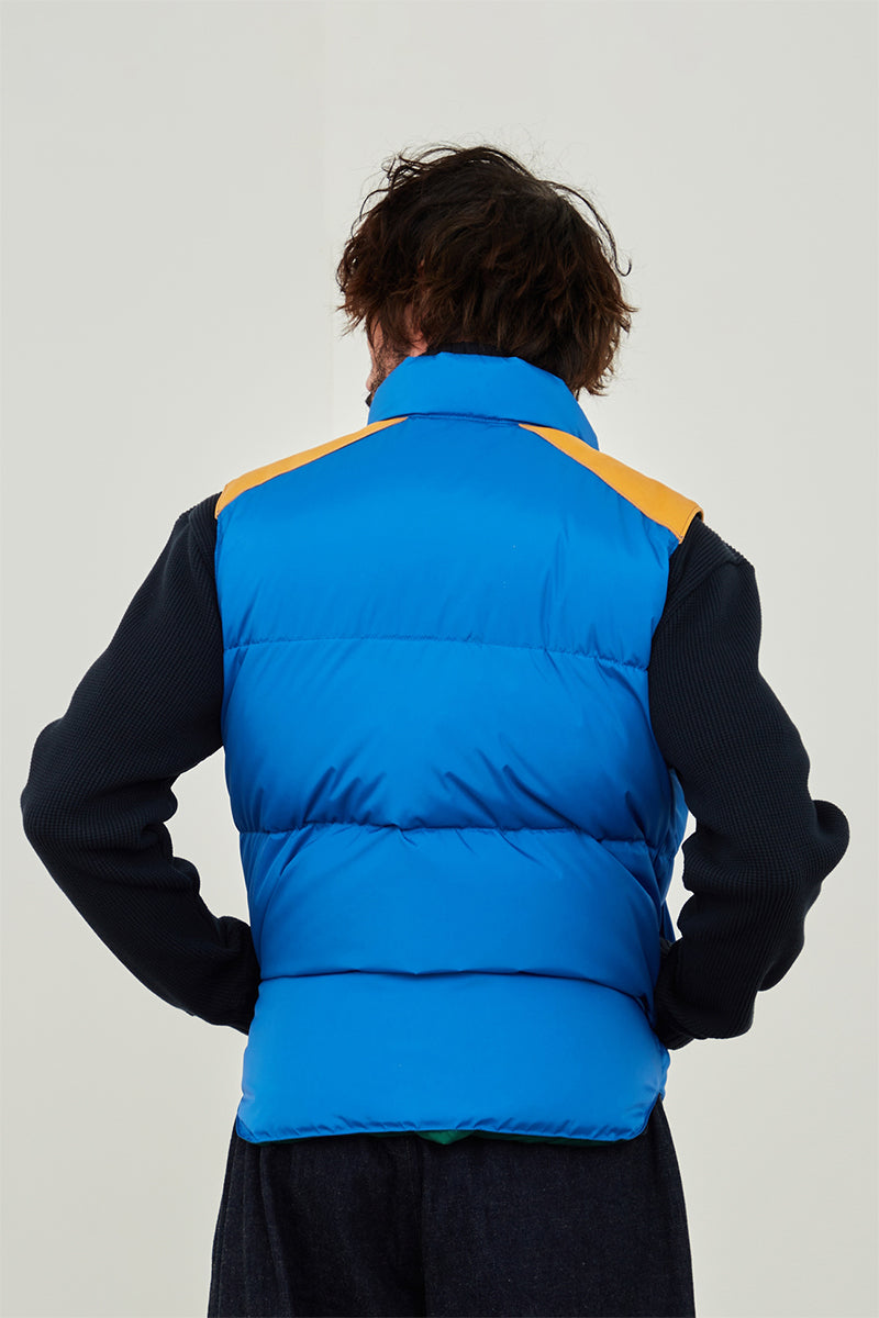 Nigel Cabourn × Rocky Mountain Featherbed - DOWN VEST - CLIP