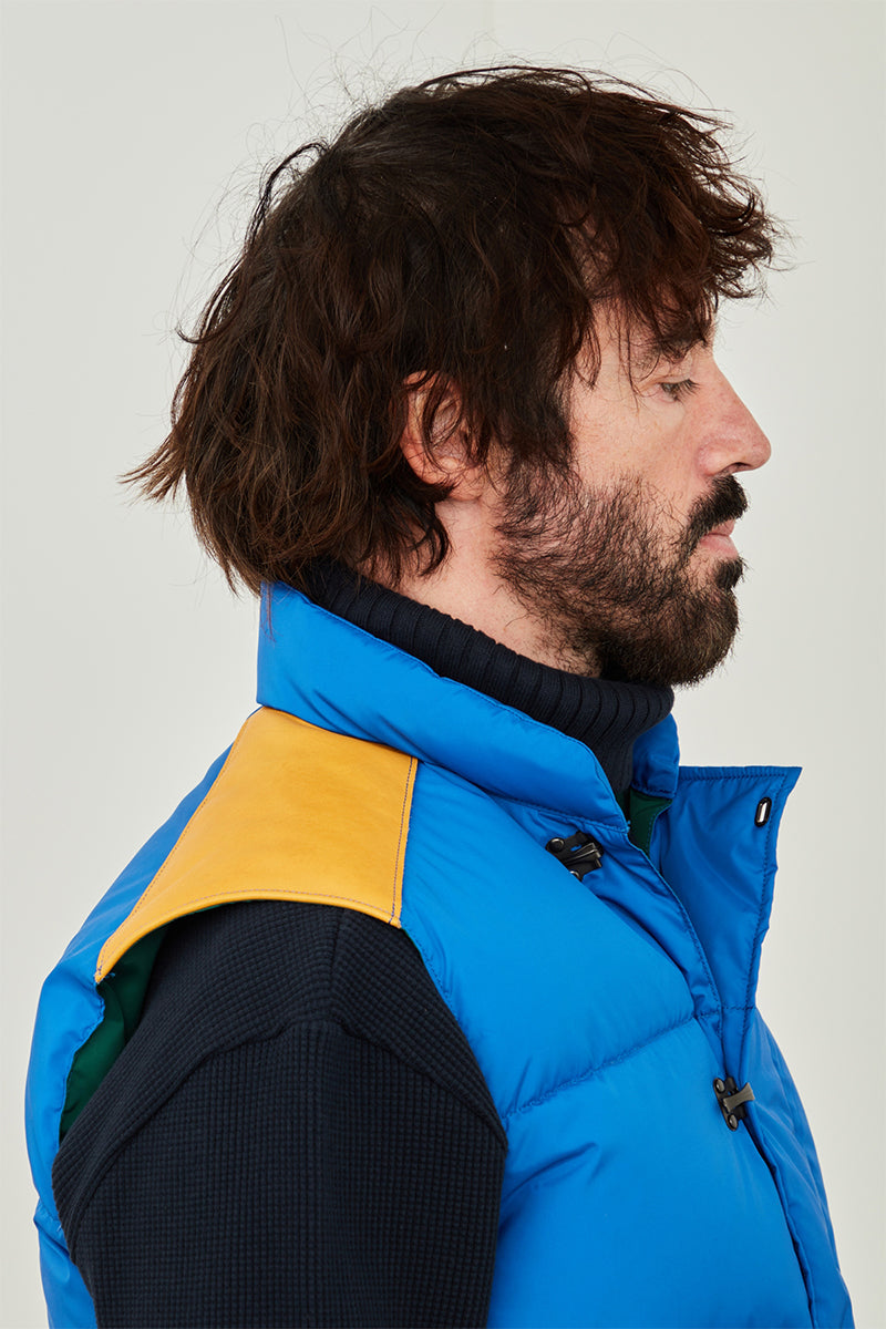 Nigel Cabourn × Rocky Mountain Featherbed - DOWN VEST - CLIP