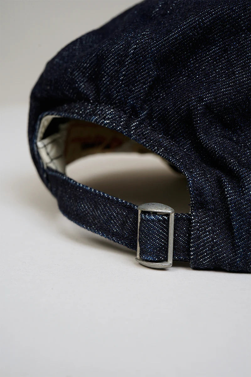 Nigel Cabourn LYBRO - AC01 5PANEL CAP - DENIM