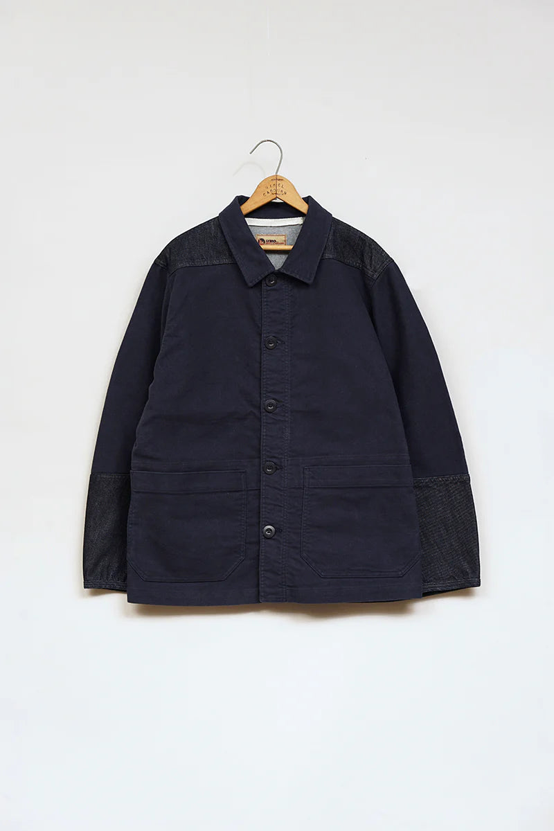 Nigel Cabourn LYBRO - OW01-1 ENGINEER JACKET - MOLESKIN