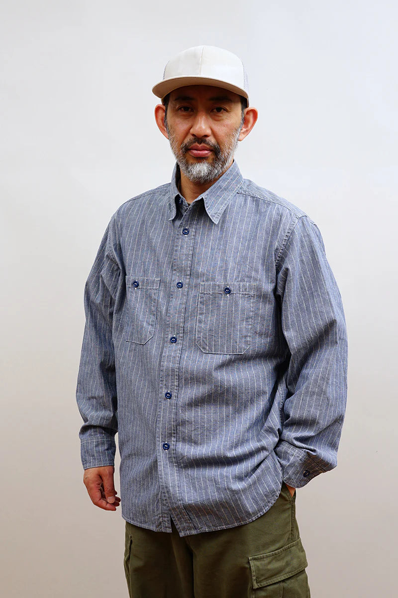 Nigel Cabourn - US NAVY SHIRT - WABASH DUNGAREE