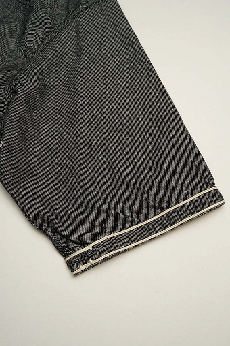 Nigel Cabourn - BASEBALL SHIRT S/S TYPE2 - CHARCOAL GREY