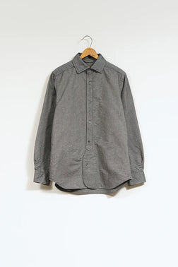 Nigel Cabourn - BRITISH OFFICERS SHIRT - BLACK