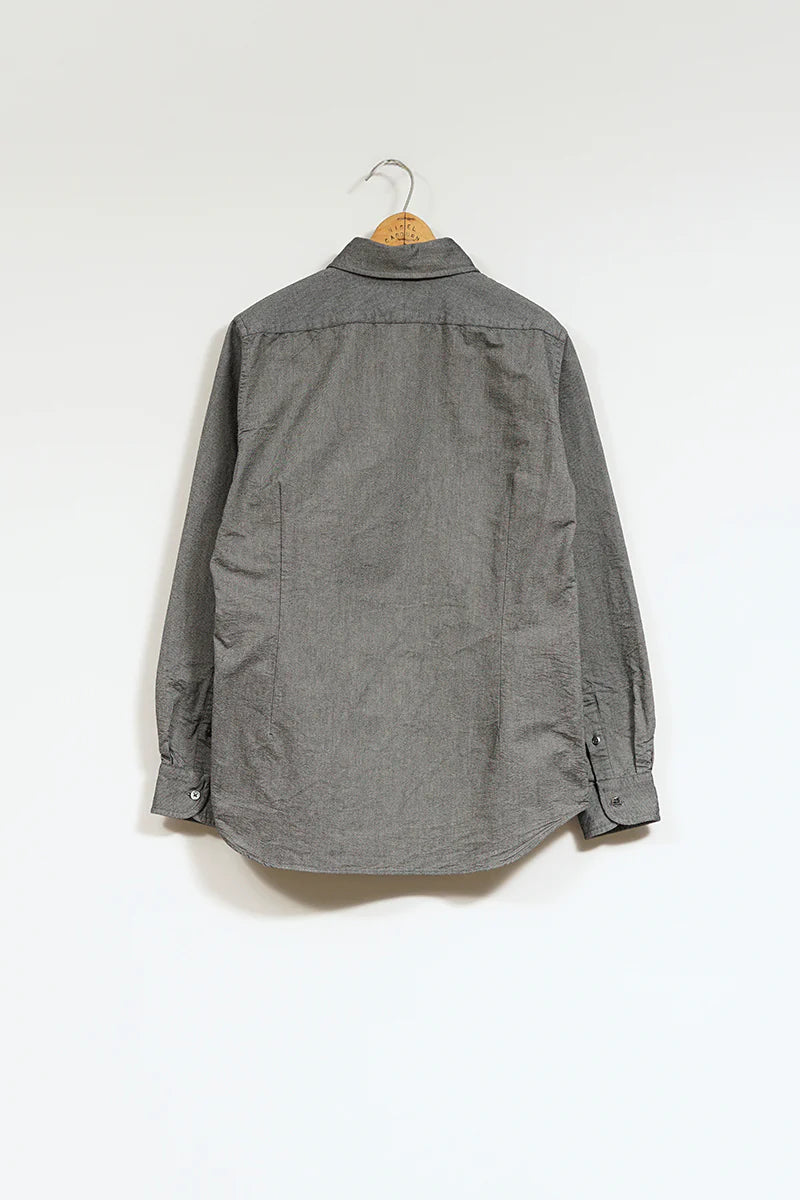 Nigel Cabourn - BRITISH OFFICERS SHIRT - BLACK