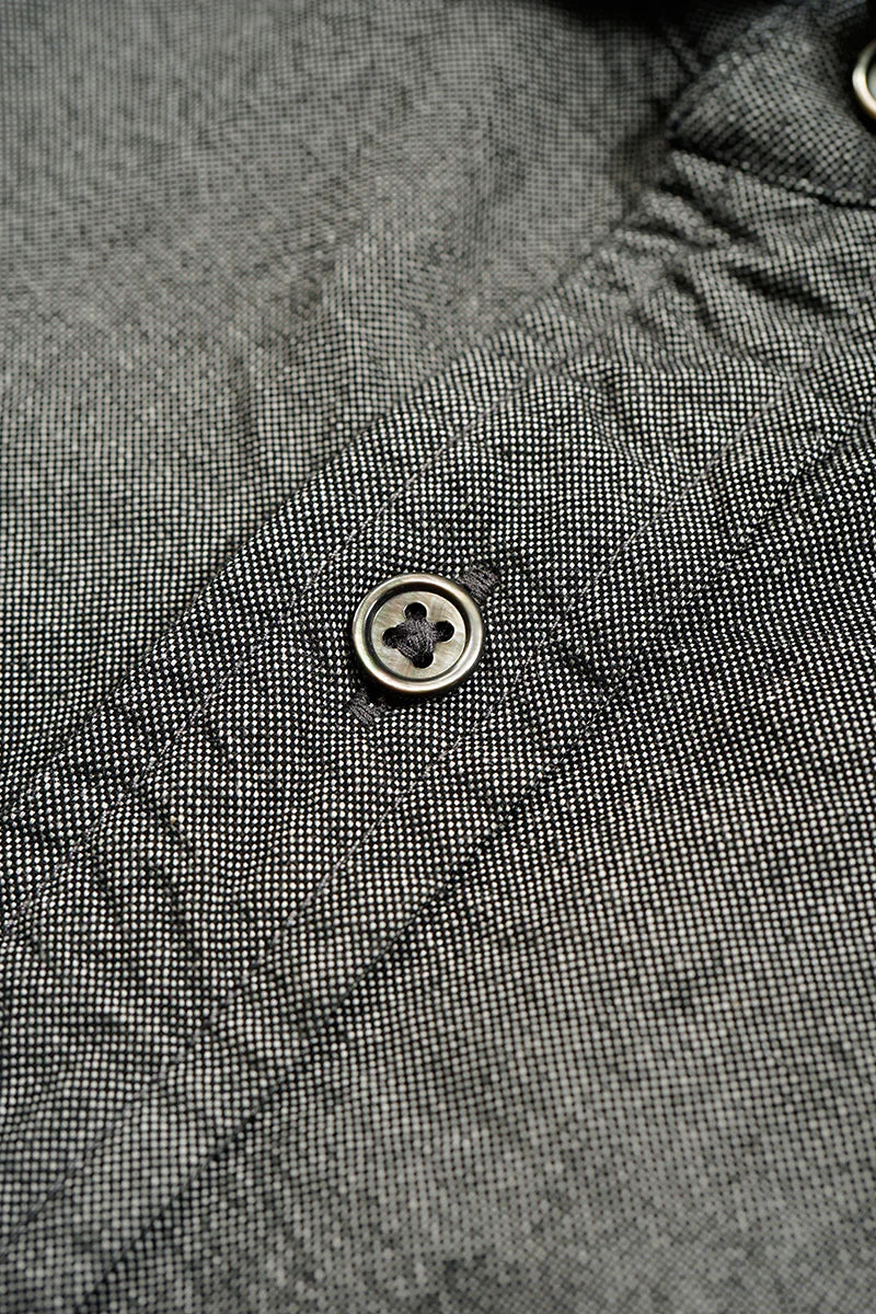 Nigel Cabourn - BRITISH OFFICERS SHIRT - BLACK