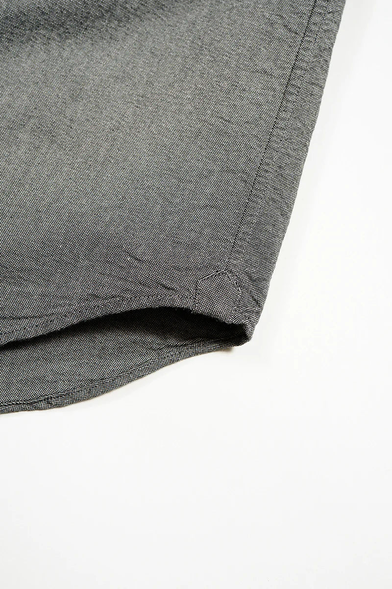 Nigel Cabourn - BRITISH OFFICERS SHIRT - BLACK