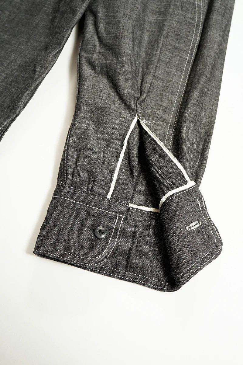 Nigel Cabourn - NEW MEDICAL SHIRT - BLACK