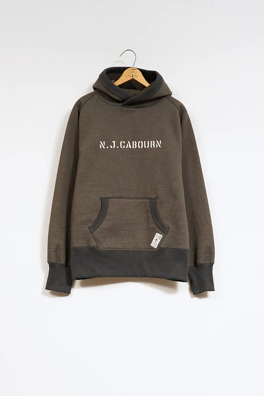 Nigel Cabourn - 50s PARKA LETTERED - CHARCOAL GREY