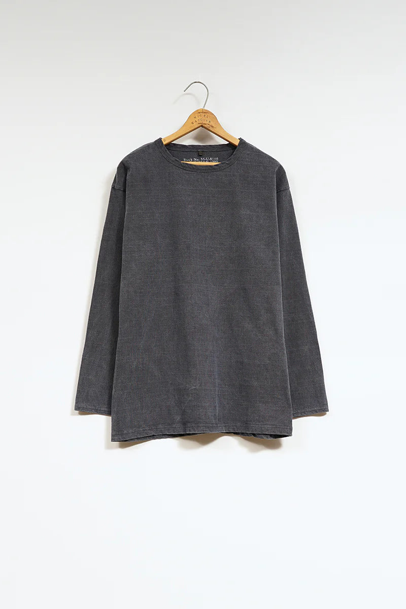 Nigel Cabourn - 7.8oz 40s USMC LONG SLEEVE - PIGMENT
