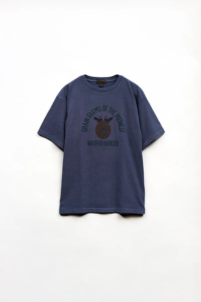 Nigel Cabourn - 6oz PRINT T-SHIRT - FARMER