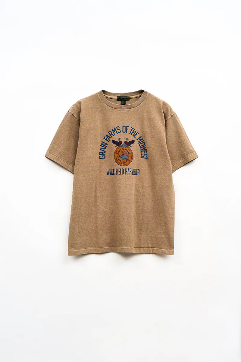 Nigel Cabourn - 6oz PRINT T-SHIRT - FARMER